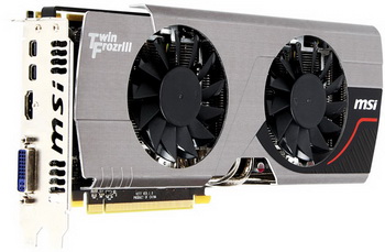 3D-card MSI R7950 Twin Frozr